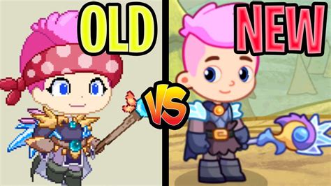 *NEW* VS OLD Prodigy CHARACTER UPDATE!!! - YouTube