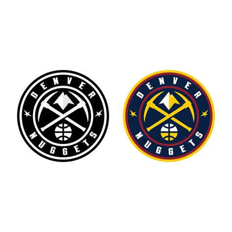 Denver nuggets logo icon vector 26784051 Vector Art at Vecteezy