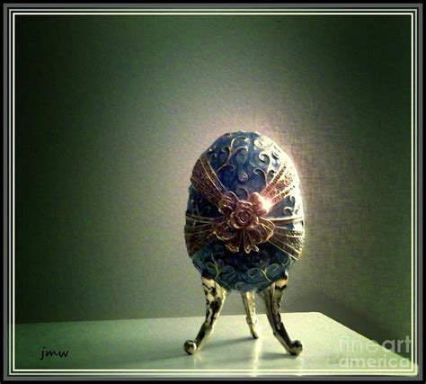 Replica Faberge Egg Photograph by Joseph Welsh