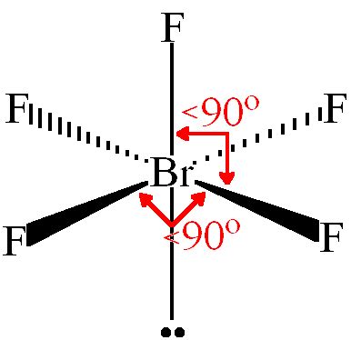 BrF5 Lewis Structure, Molecular Structure, Hybridization, Bond Angle ...