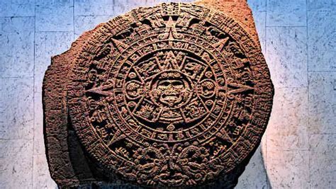 Aztec-Artifacts-Aztec-calendar-stone-in-National-Museum-of-Anthropology ...