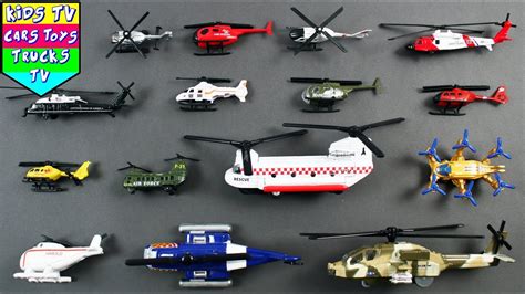 Learn types of helicopters for kids - YouTube