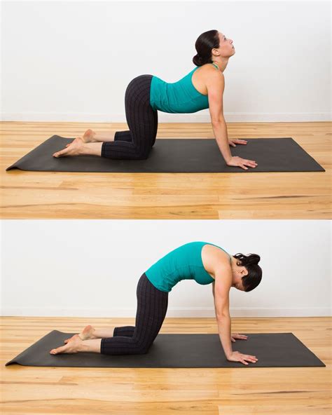 Cat Cow | Relaxing Evening Yoga Sequence | POPSUGAR Fitness Photo 3