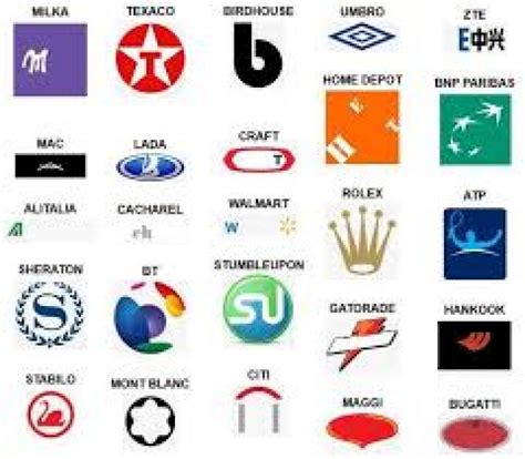 Logos Quiz Game Answers - Level 1 - Logos Game