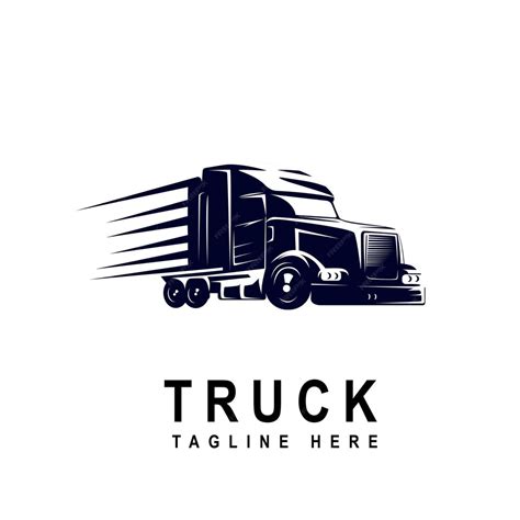 Premium Vector | Truck logo vector illustration good for mascot or logo ...