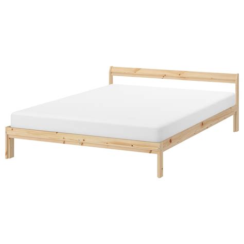 NEIDEN bed frame, pine, Full - IKEA CA