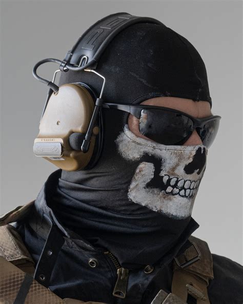 COD Ghost Operator MW Tactical Skull Mask | Etsy