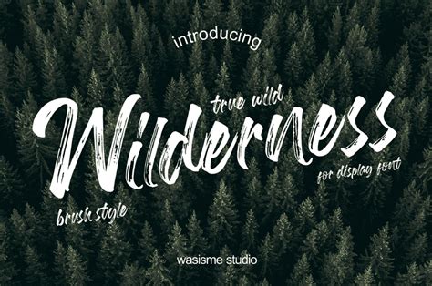 Wilderness Font | dafont.com