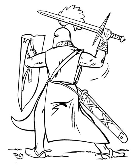 Medieval Knights Coloring page | Coloring pages, Knight drawing, Horse ...