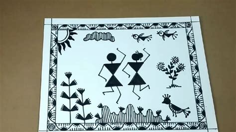 Easy Warli Painting