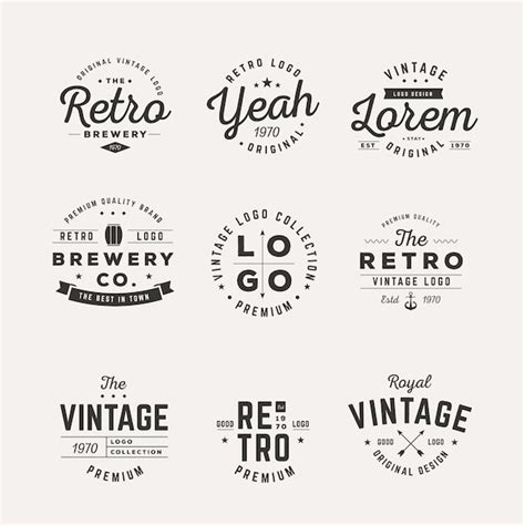 Logo design - Premium - Custom logo design - Business logo - Vintage ...