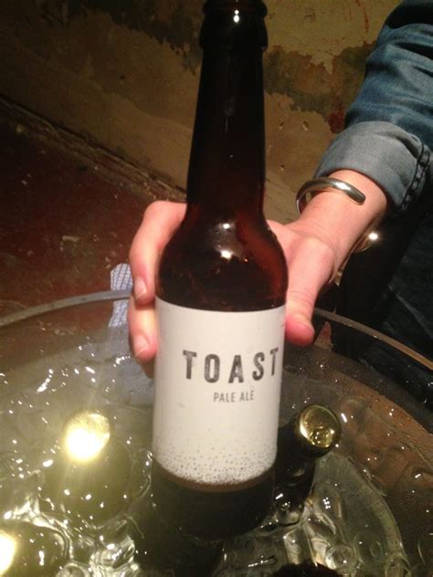 Toast ale beer bread based by Tristram Stuart against food waste