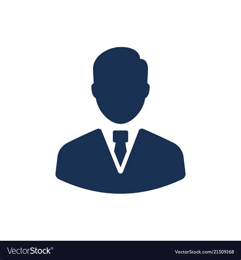 Businessman icon Royalty Free Vector Image - VectorStock