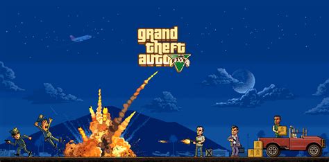 Pixel art gta V | Grand theft auto, Gta 5, Gta