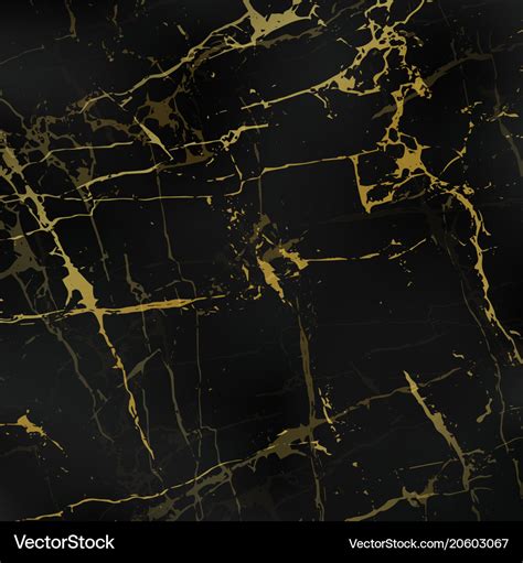 Black And Gold Marble Texture - Image to u