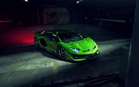 Lamborghini Aventador SVJ Wallpaper 4K, 5K, Novitec