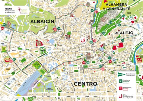 Printable Street Map Of Granada Spain - Printable Maps