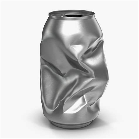 Crushed Soda Can 3D Model #AD ,#Crushed#Soda#Model Realistic Drawings ...