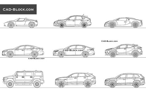 Side View Sketches Car Drawing - Draw-level