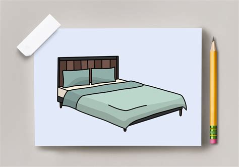 How to Draw a Bed | Design School