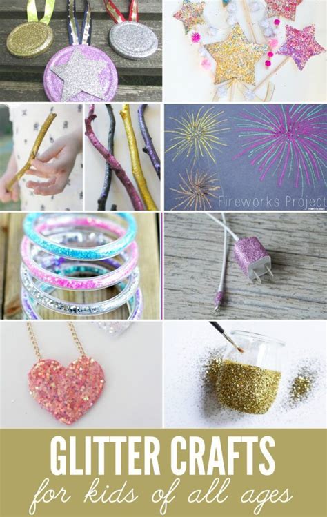 Glitter Crafts for Kids – REASONS TO SKIP THE HOUSEWORK