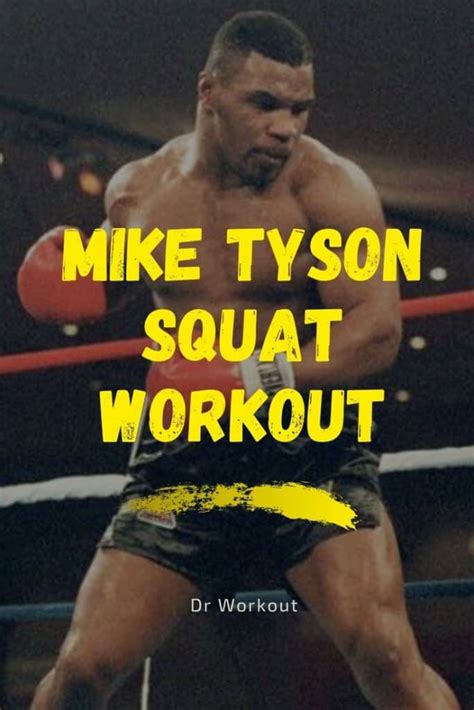 Mike Tyson Squat Workout | Dr Workout