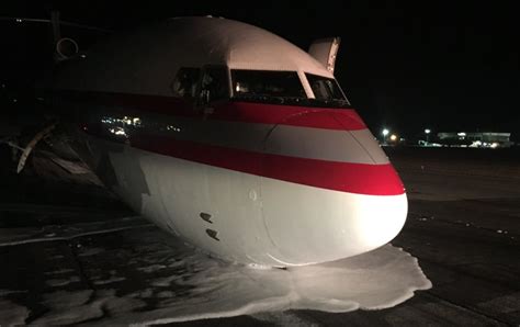 "Shoulda gone around": B727 Landing with NLG Retracted - Aerossurance