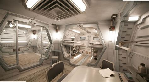 Sci fi bunker interior | Spaceship interior, Futuristic interior, Scifi ...