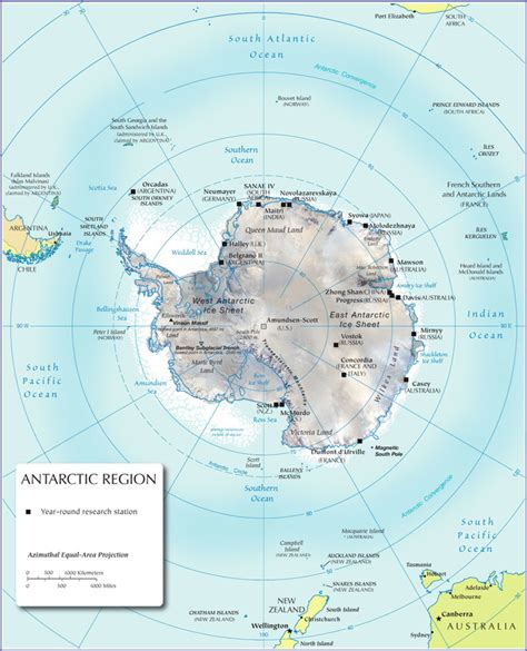 BOLTS map - Antarctica