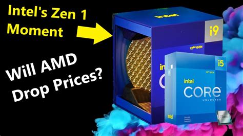 Alder Lake is Intel’s “Zen 1 Moment” – Will AMD lower Prices? - YouTube