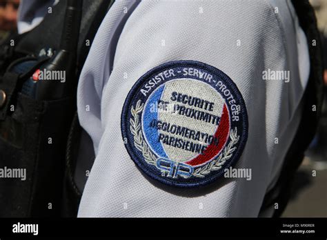 French police badge hi-res stock photography and images - Alamy