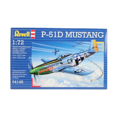 Revell P-51 Mustang Model Kit 1:72 | Hobbycraft