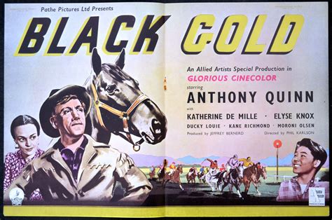 BLACK GOLD | Rare Film Posters