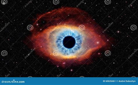 Eye Of God In Nebula Helix Stock Image | CartoonDealer.com #60626461