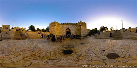 Damascus Gate :: Jerusalem :: Sam Rohn 360° Photography