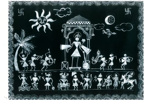 Warli Painting - Dashavtar - Art and Stories - ArinGram