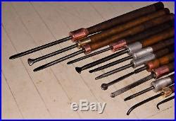 12 Metal Spinning Lathe Tools