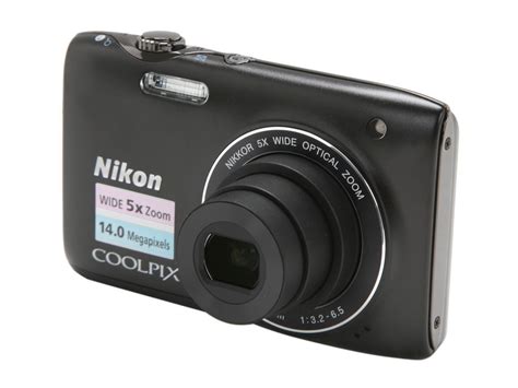 Nikon COOLPIX S3100 Black 14.0 MP Digital Camera - Newegg.com