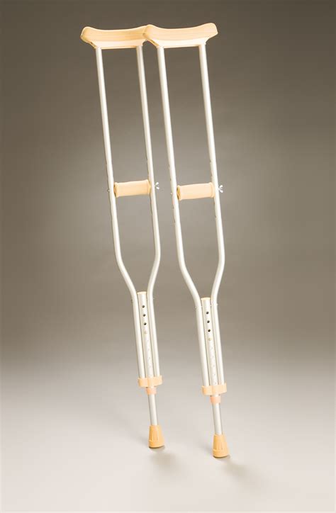 Crutches Underarm Adjustable - Aluminium - Medium. Product Code 350M ...