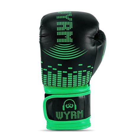 Pulse Green/Black Leather Boxing Gloves – Wyrm Sports