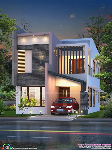 Ultra Modern Small House Plans 2020 | Modern house floor plans, Kerala ...