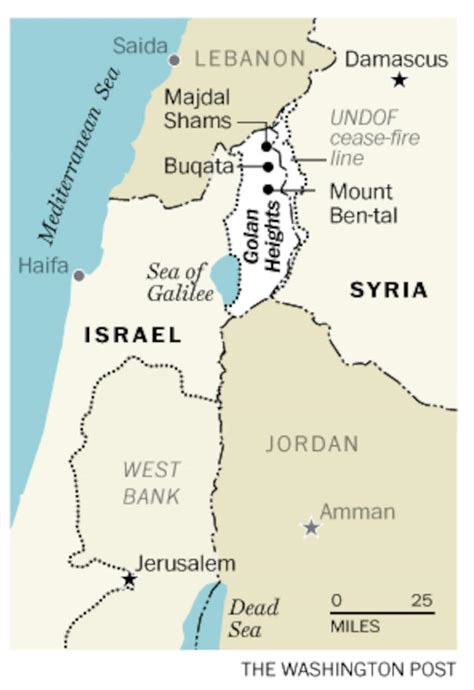 Syrian conflict sends ripples across a long-calm frontier with Israel ...