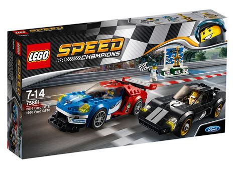 Buy LEGO Speed Champions - 2016 Ford GT & 1966 Ford GT40 (75881) at ...