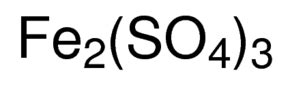 Iron (III) Sulfate | Iron(III) sulfate hydrate | Fe2O12S3 - Ereztech