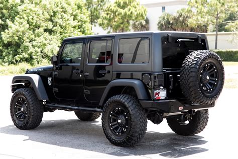 Used 2011 Jeep Wrangler Unlimited Rubicon Black Ops Edition For Sale ...