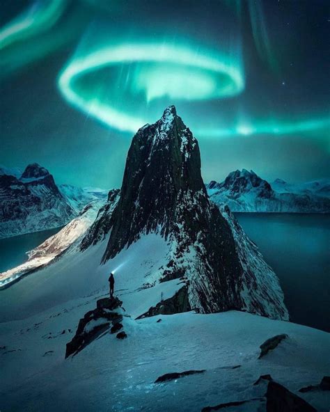 Senja, Norway 🌌 ? | Northern lights photography, Northern lights photo ...