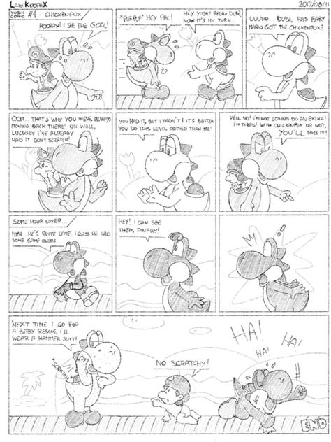 A Yoshi comic by LakiKoopaX on DeviantArt