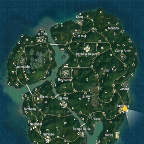 Sanhok Map | PUBG MOBILE - zilliongamer