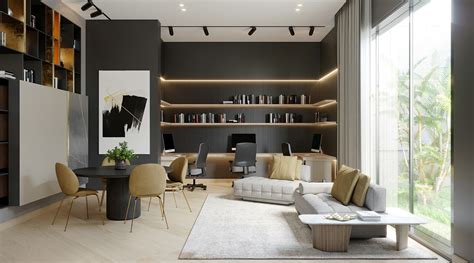 Modern Study Room :: Behance