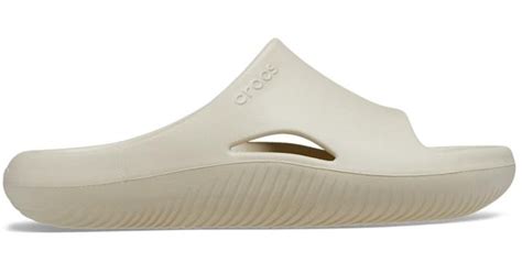 Crocs™ Mellow Slide in Bone (Black) | Lyst